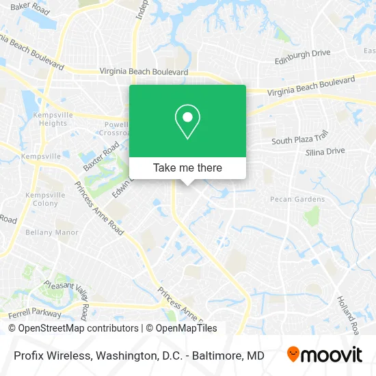 Profix Wireless map