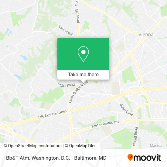 Bb&T Atm map