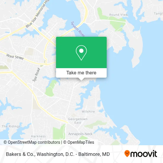 Bakers & Co. map