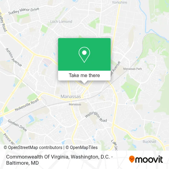 Commonwealth Of Virginia map
