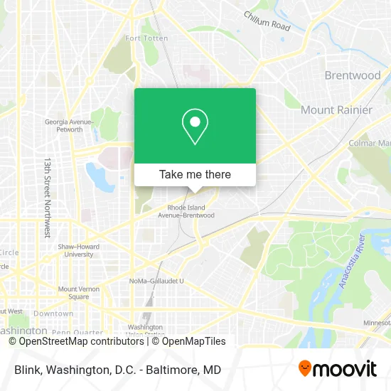 Blink map