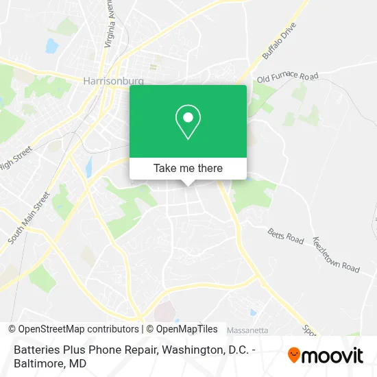Batteries Plus Phone Repair map