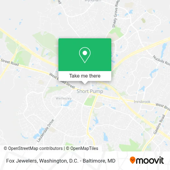 Fox Jewelers map