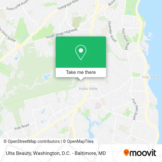 Ulta Beauty map