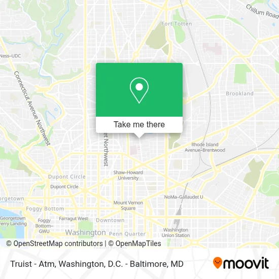Truist - Atm map