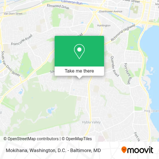 Mokihana map