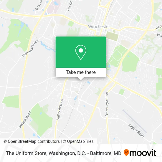 The Uniform Store map