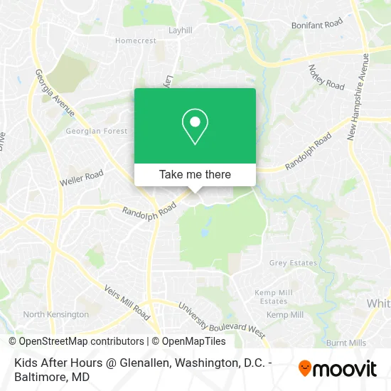 Kids After Hours @ Glenallen map