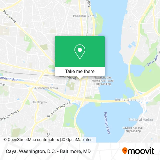 Caya map