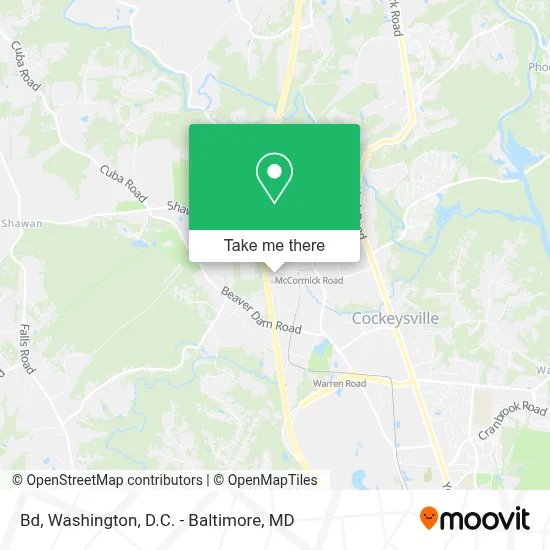 Bd map