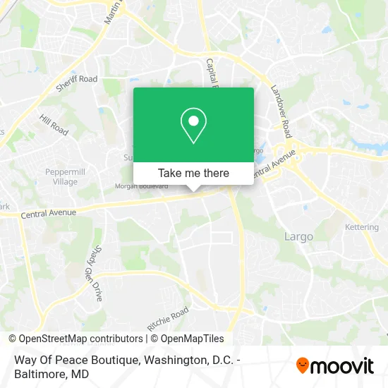 Way Of Peace Boutique map
