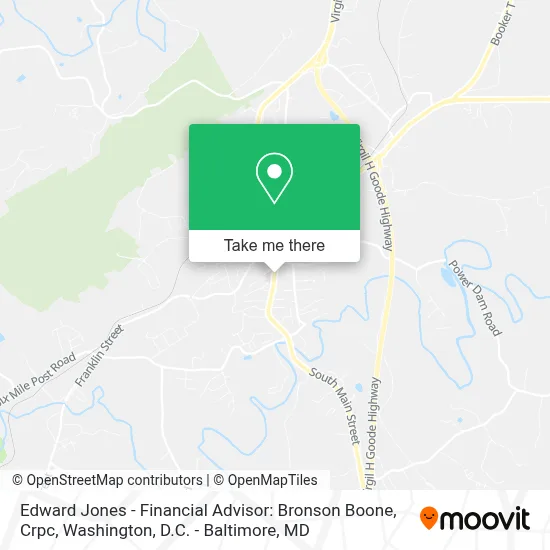 Edward Jones - Financial Advisor: Bronson Boone, Crpc map
