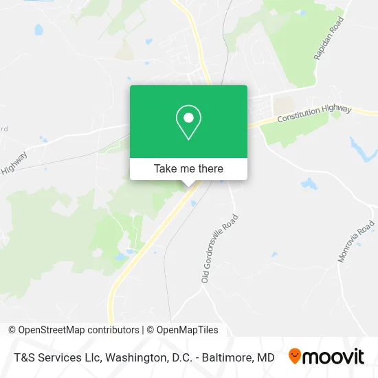 T&S Services Llc map