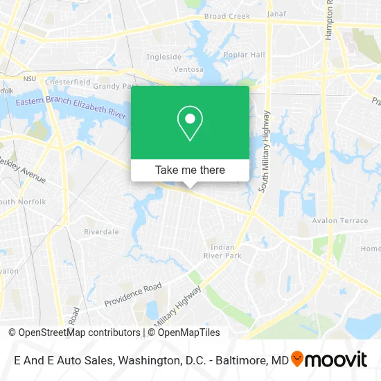 E And E Auto Sales map