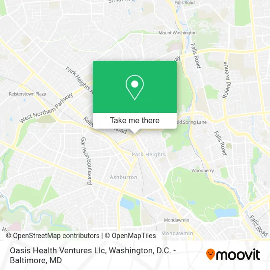 Oasis Health Ventures Llc map