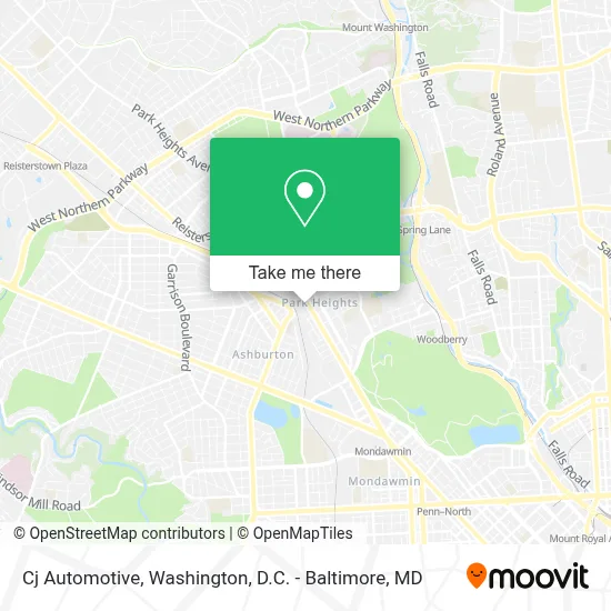 Cj Automotive map