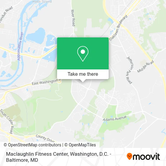 Maclaughlin Fitness Center map