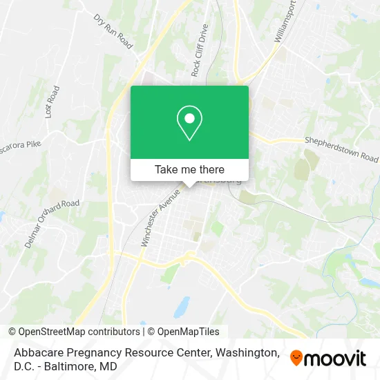 Abbacare Pregnancy Resource Center map