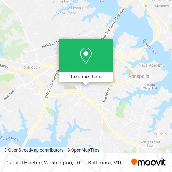 Capital Electric map