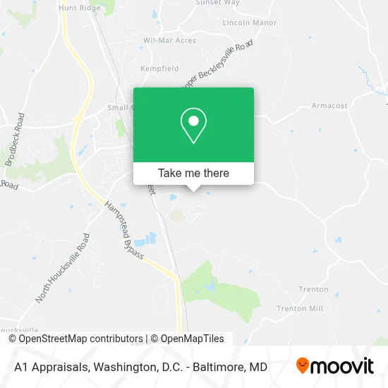 A1 Appraisals map