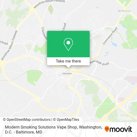 Modern Smoking Solutions Vape Shop map