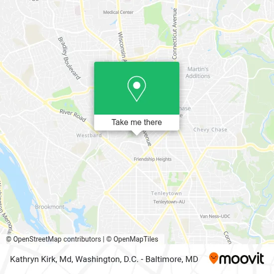 Kathryn Kirk, Md map