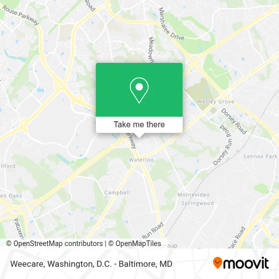 Weecare map