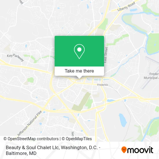 Beauty & Soul Chalet Llc map