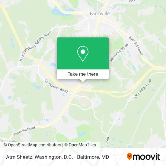 Atm Sheetz map