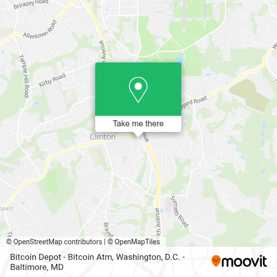 Bitcoin Depot - Bitcoin Atm map