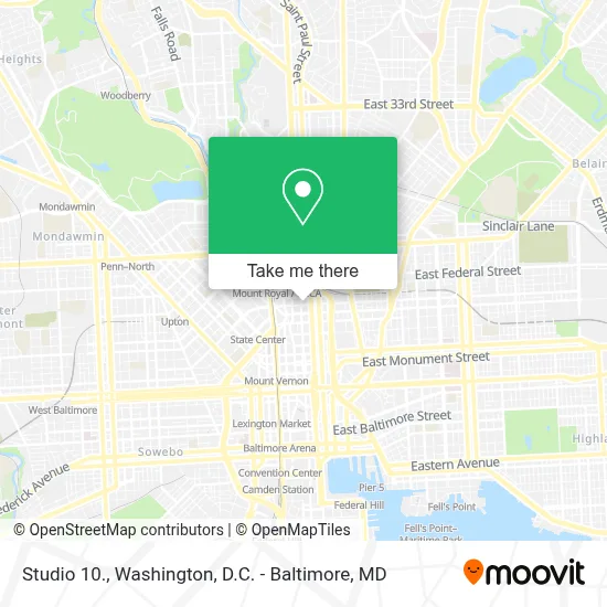 Studio 10. map