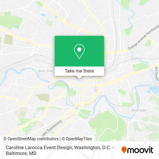 Caroline Larocca Event Design map