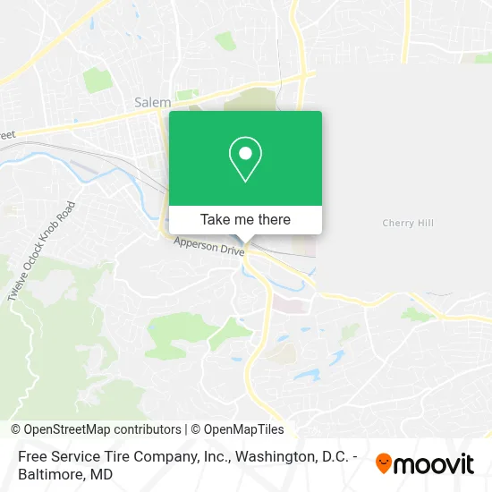 Free Service Tire Company, Inc. map