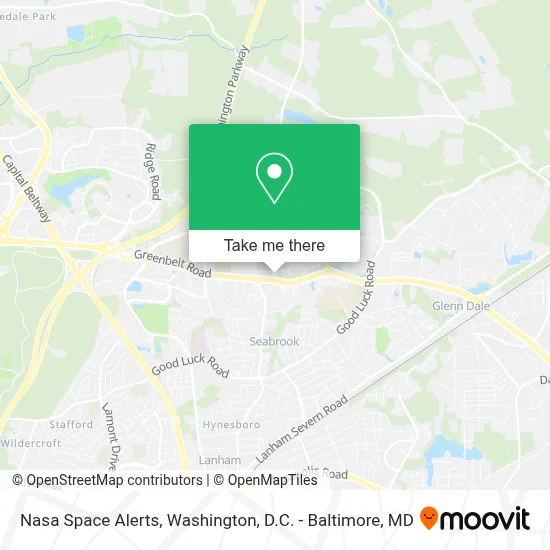 Nasa Space Alerts map