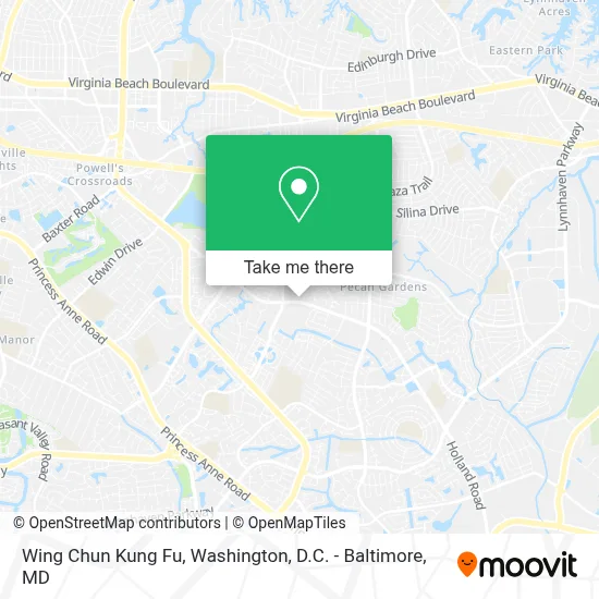Wing Chun Kung Fu map