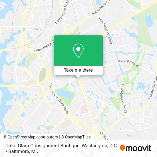 Total Glam Consignment Boutique map