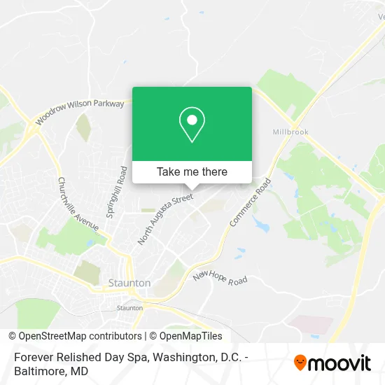 Forever Relished Day Spa map