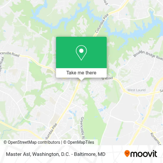 Master Asl map
