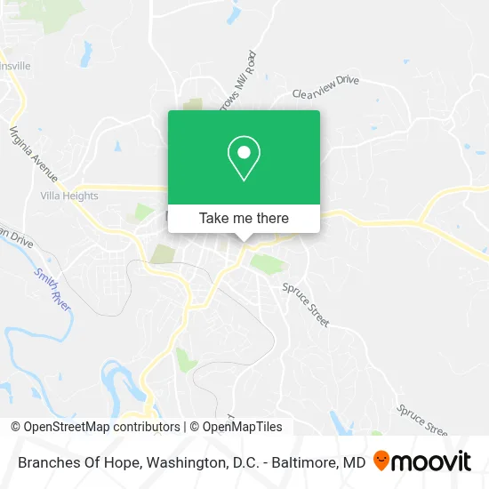 Branches Of Hope map