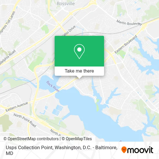 Usps Collection Point map