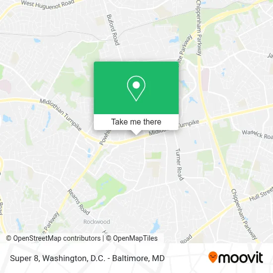Super 8 map