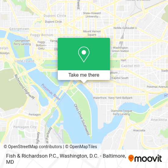 Fish & Richardson P.C. map