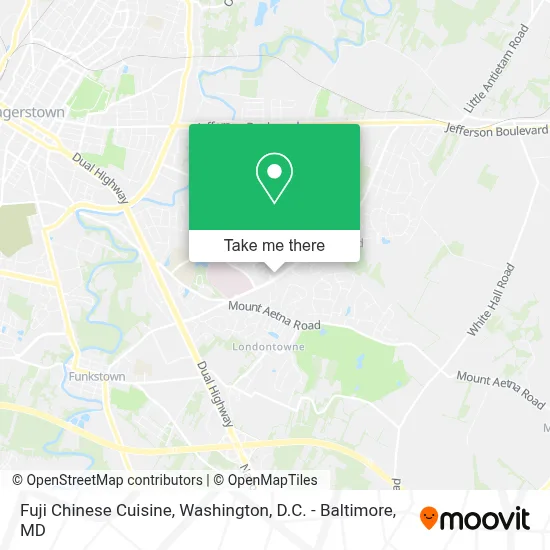 Fuji Chinese Cuisine map