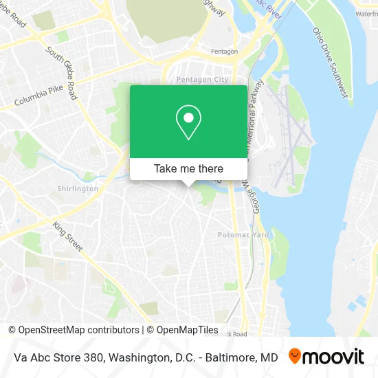 Va Abc Store 380 map