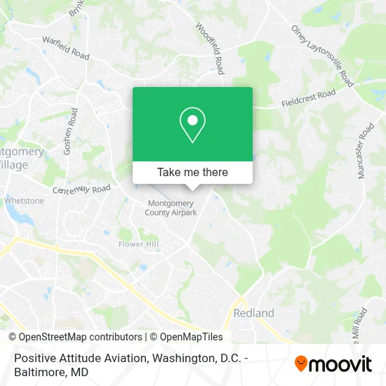 Positive Attitude Aviation map