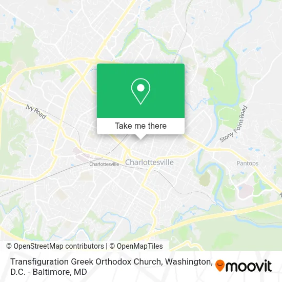 Transfiguration Greek Orthodox Church map