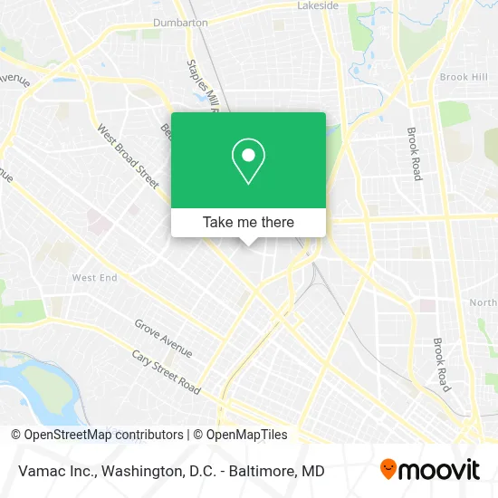 Vamac Inc. map