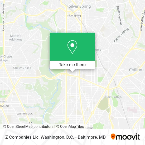 Z Companies Llc map