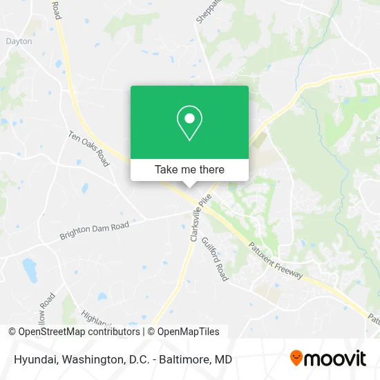 Hyundai map