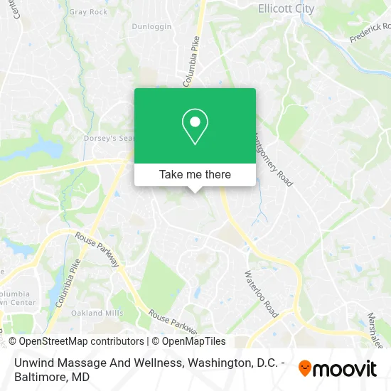 Unwind Massage And Wellness map